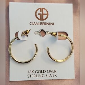 Giani Bernini 18K Gold Over Sterling Silver Earrings
